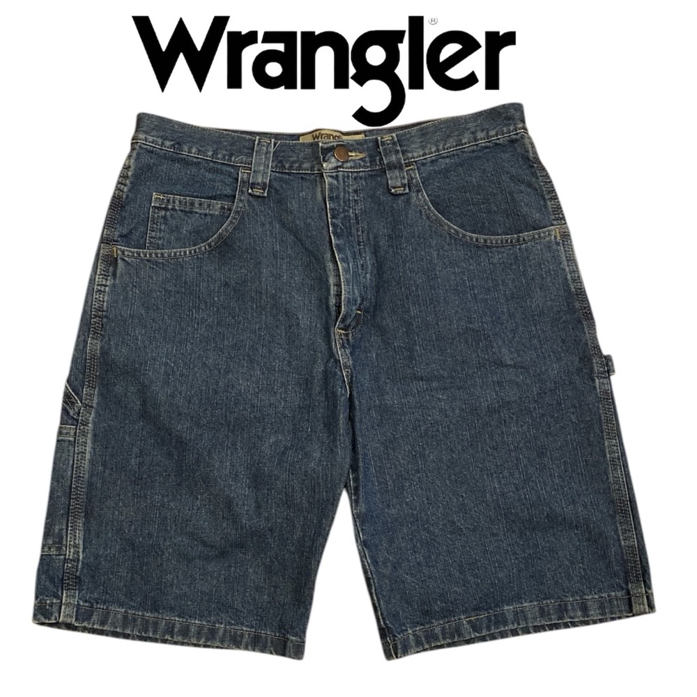 Wrangler Men's Blue Denim Shorts